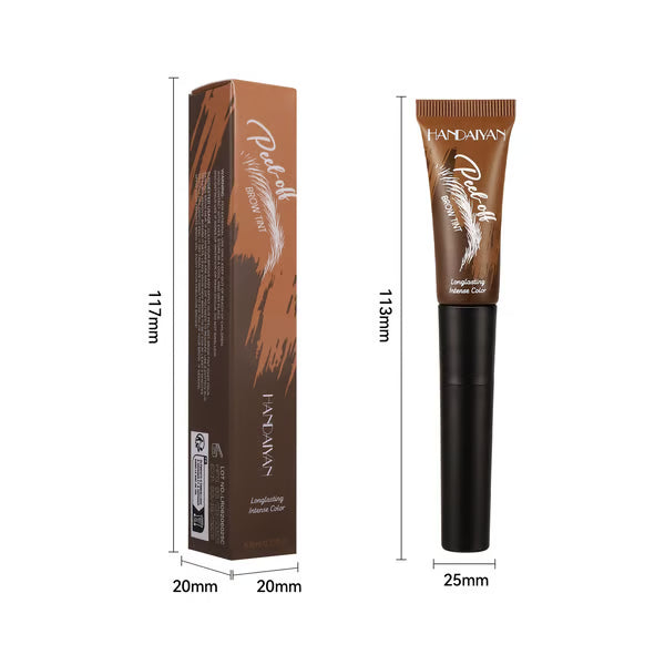 Last Day 49% OFF-5-Color Tear-Off Brow Tint – Waterproof, Long-Lasting Pigment for Precise & Wild Brows, Easy-to-Use