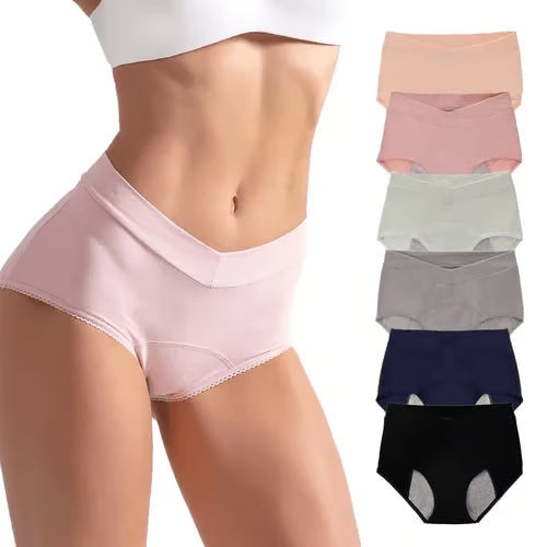 🩲 NOW! 🔥 High-Waisted Leak Proof Period Panties – Absorbent, breathable & odor-control – up to 3 tampons worth of protection – comfortable for all-day wear 🩸