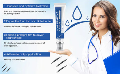 🩹 Alcuras Medical Grade Silicone Scar Cream – Smooth Scars Fast!