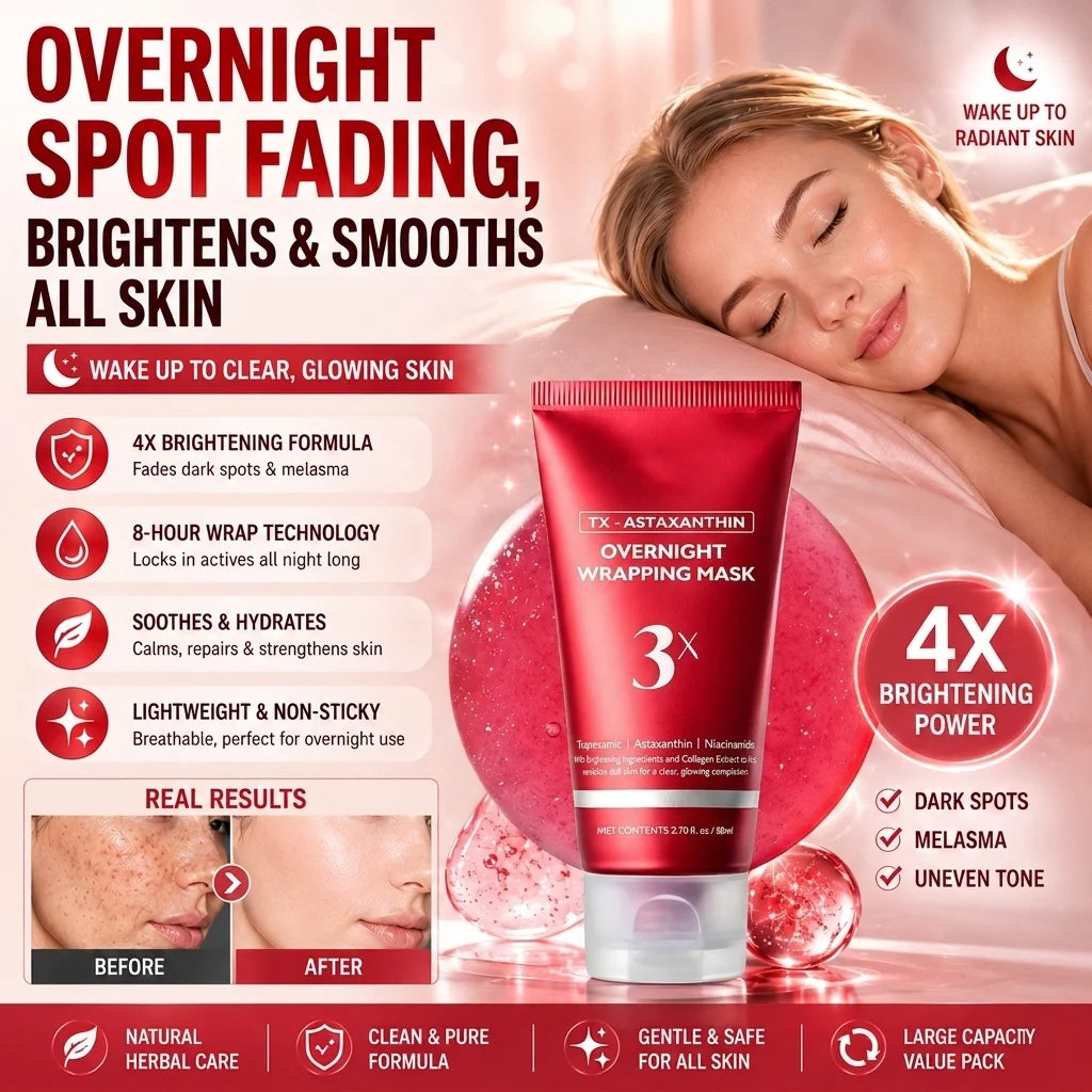 💛 ✨Korean TX Astaxanthin Overnight Peel-Off Mask
