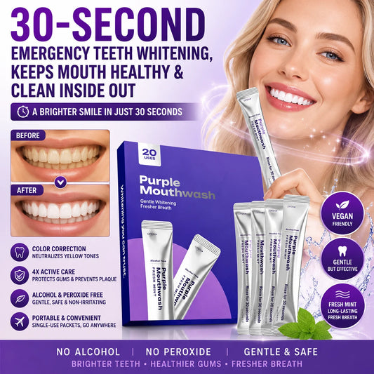 💜✨ YOUR BRIGHTEST SMILE IN JUST 30 SECONDS