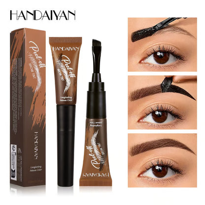 Last Day 49% OFF-5-Color Tear-Off Brow Tint – Waterproof, Long-Lasting Pigment for Precise & Wild Brows, Easy-to-Use