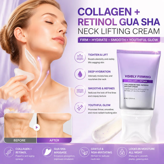 Collagen + Retinol Gua Sha Neck Lifting Cream (2.7 fl oz)