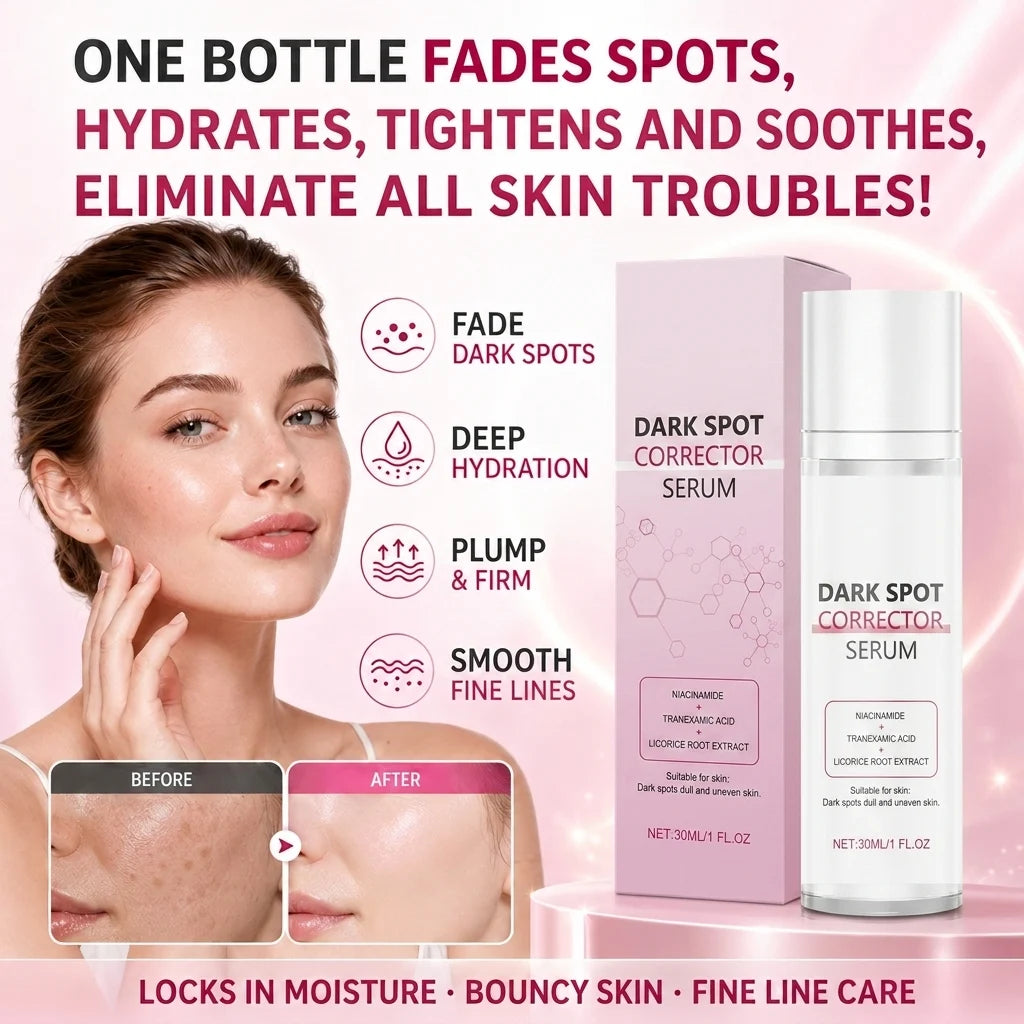 🔥Limited Time Offer🔥Advanced Dark Spot Corrector Serum -Multi-Correction Brightening Formulafor Sun Spots, Age Spots, and Melasma