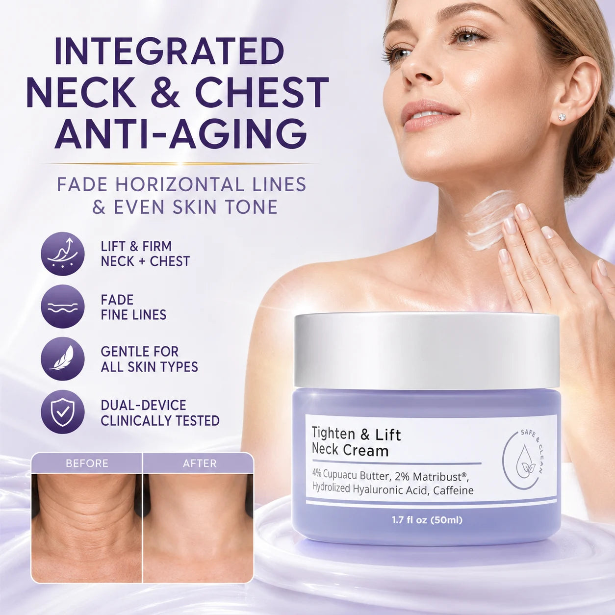 ✨ CAFFEINE MATRIXBUST FIRMING NECK CREAM