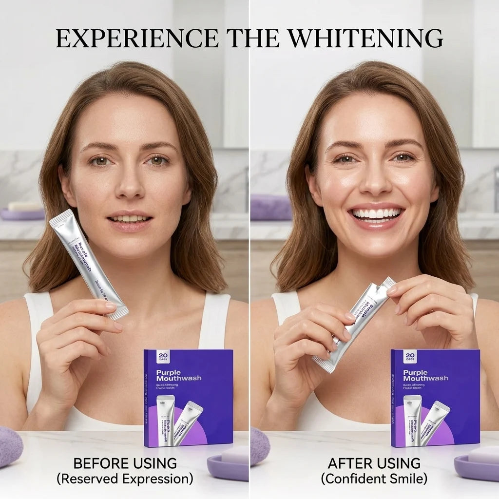 💜✨ YOUR BRIGHTEST SMILE IN JUST 30 SECONDS