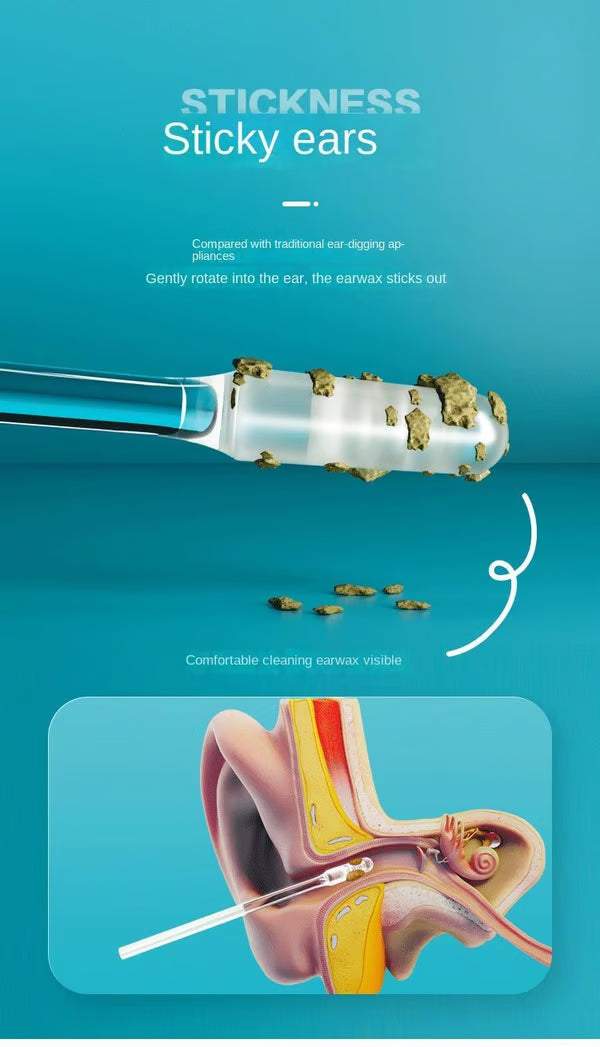 🥳2026 HOT SALE🥳💞50K+ SOLD!🔥Ear Cleaner Sticky Pick