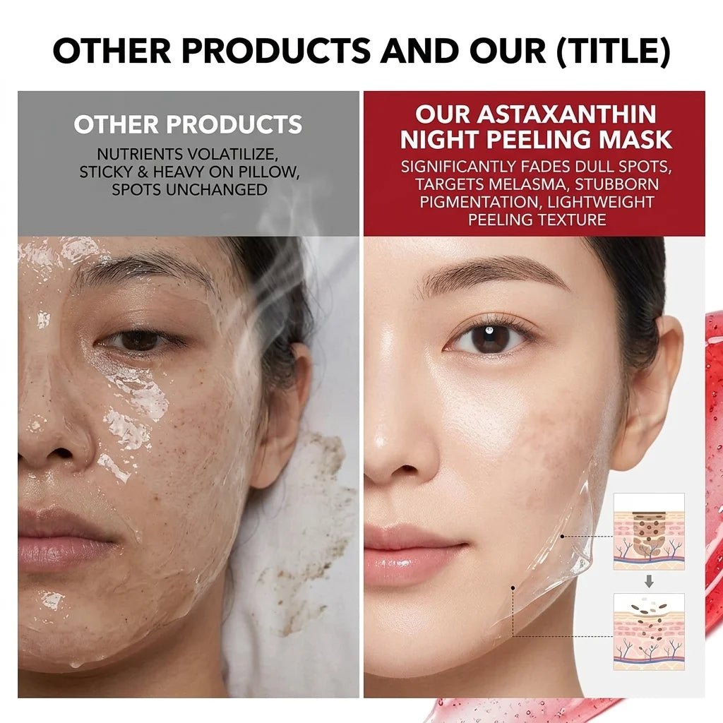💛 ✨Korean TX Astaxanthin Overnight Peel-Off Mask