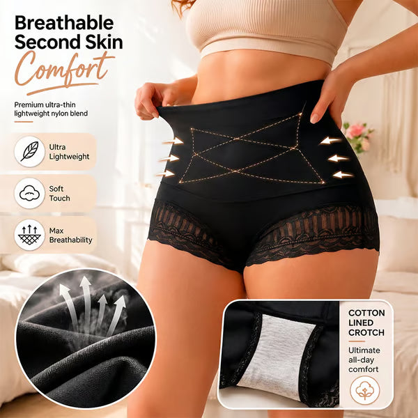 🥳2026 HOT SALE🥳💞50K+ SOLD!✨ 💝 Women's Cross Tummy Control Shapewear Panties