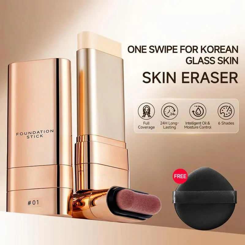 ✨ KOREAN DUAL-ENDED RADIANT CONCEALER & FOUNDATION STICK