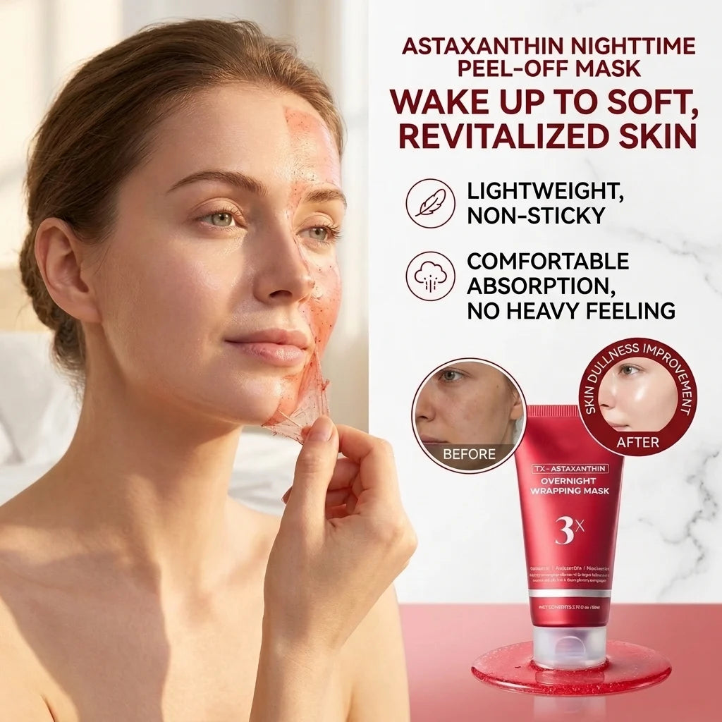 💛 ✨Korean TX Astaxanthin Overnight Peel-Off Mask