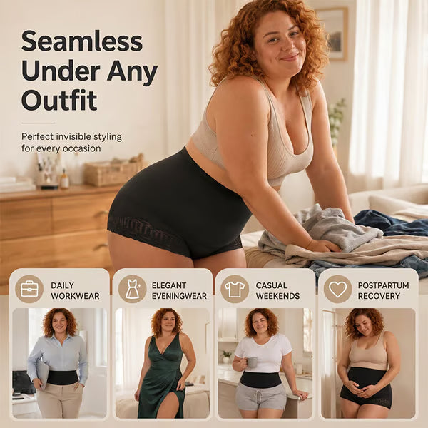 🥳2026 HOT SALE🥳💞50K+ SOLD!✨ 💝 Women's Cross Tummy Control Shapewear Panties