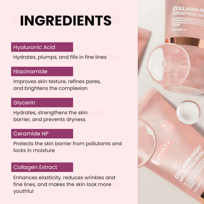 CollagenMask Collagen-Boosting Night Mask | Visibly younger skin in just 7 days!