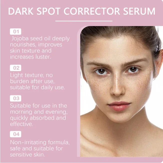 🔥Limited Time Offer🔥Advanced Dark Spot Corrector Serum -Multi-Correction Brightening Formulafor Sun Spots, Age Spots, and Melasma