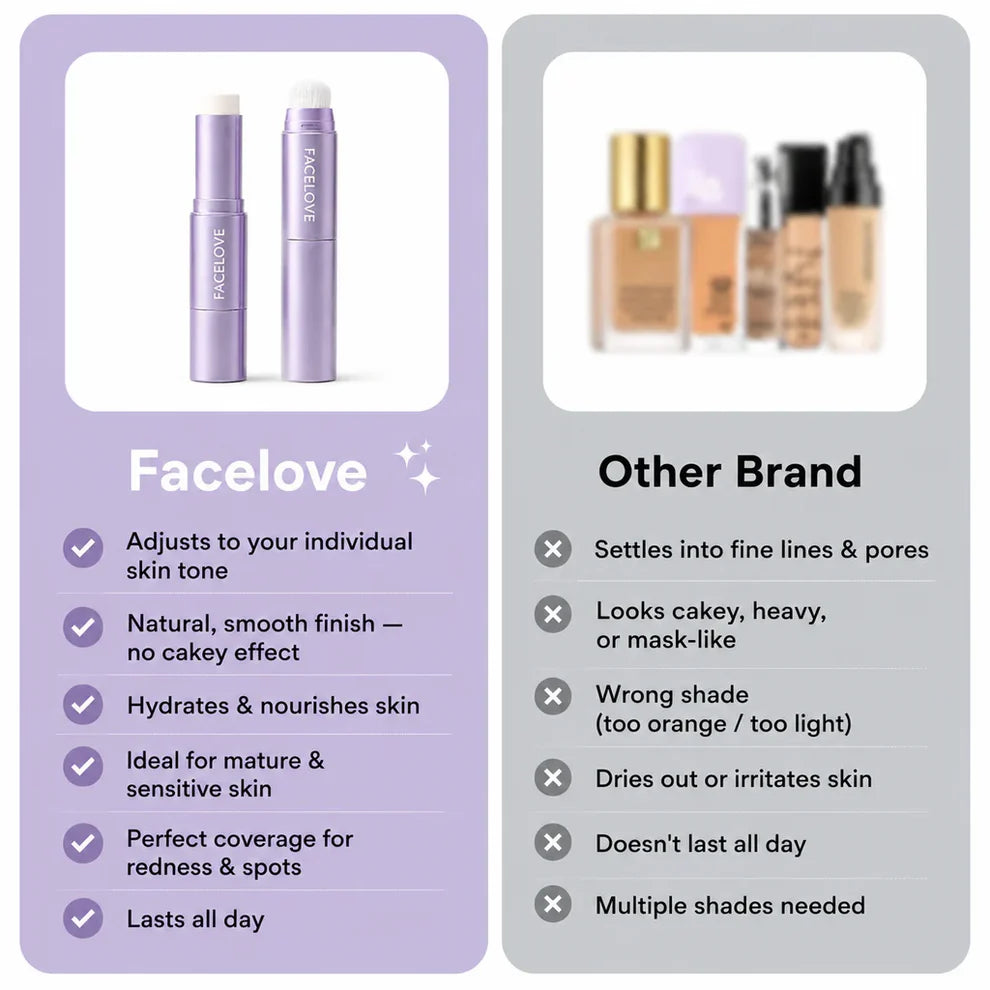 🔥Final 2 Hour 76% OFF🔥 Color Changing Foundation Stick