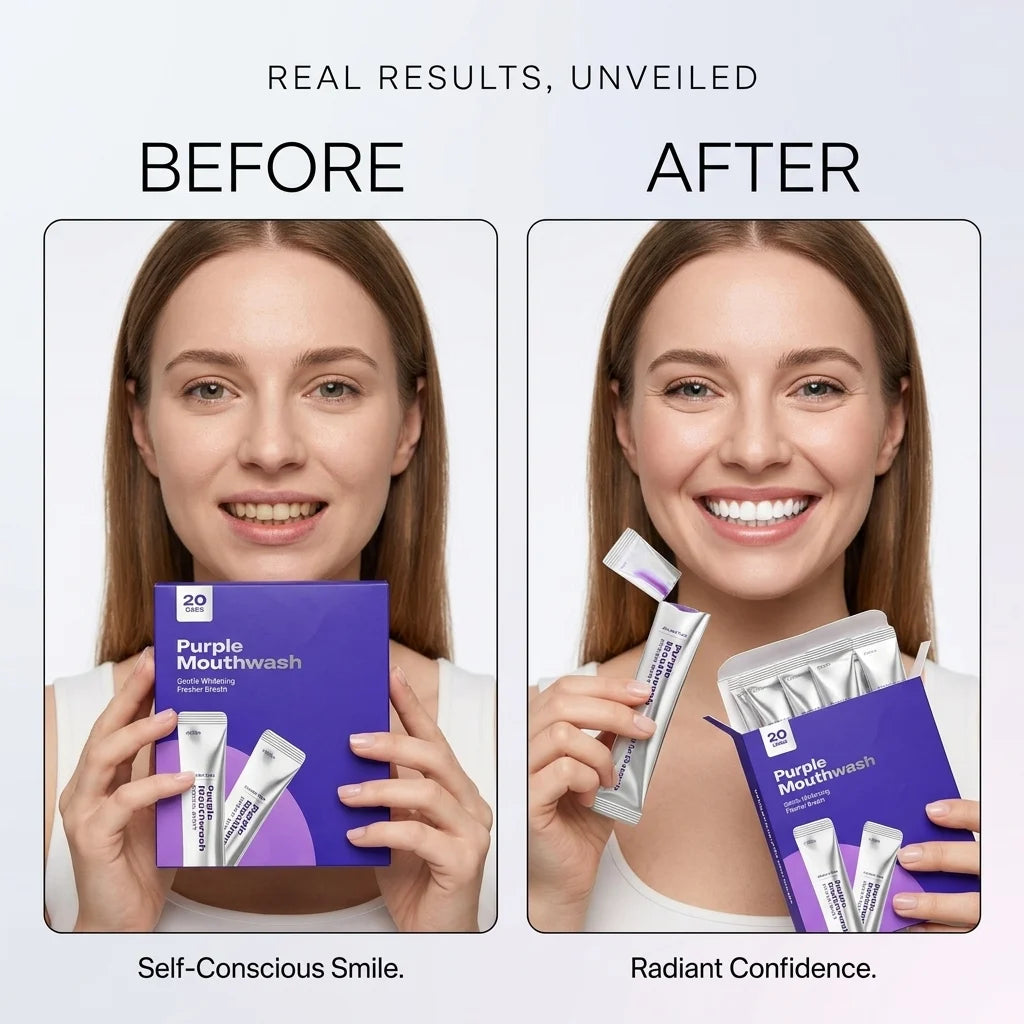 💜✨ YOUR BRIGHTEST SMILE IN JUST 30 SECONDS