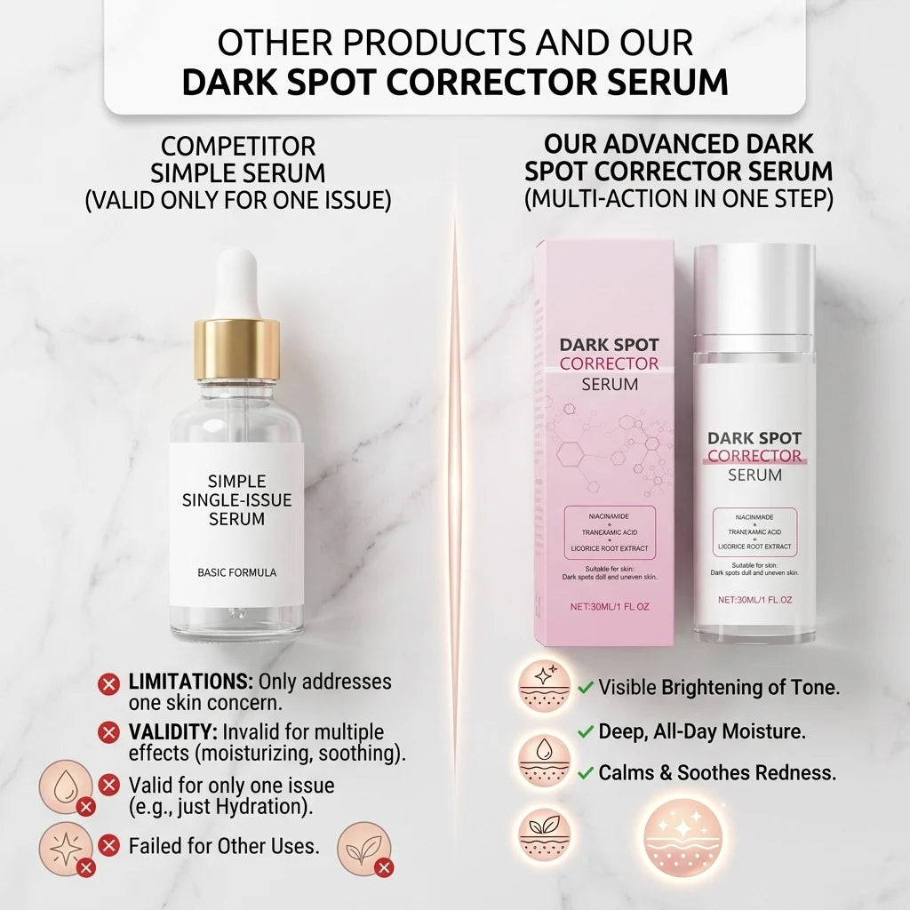 🔥Limited Time Offer🔥Advanced Dark Spot Corrector Serum -Multi-Correction Brightening Formulafor Sun Spots, Age Spots, and Melasma