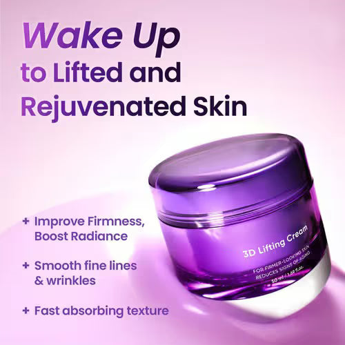 ✨ 3D Lifting Night Cream — Wake Up to Firmer, Smoother-Looking Skin