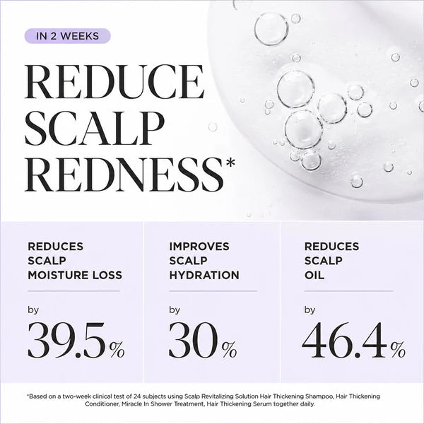 Hair Thickening Roll-On Serum Reduces Hair Shedding / Targets Thinning Areas / Nourishes the Scalp Support fuller, healthier-looking hair every day