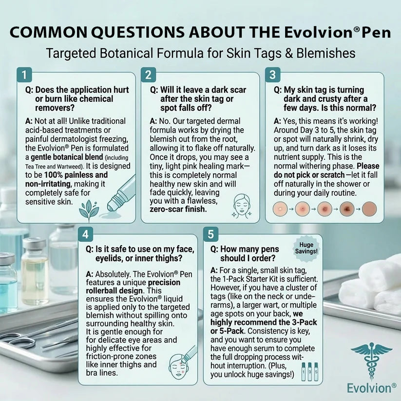 ✨Evolvion® 𝟕-𝐃𝒂𝘆 𝐒𝗸𝐢𝐧 𝐓𝒂𝗴 & 𝐒𝐩𝙤𝐭 𝐄𝐫𝒂𝐬𝙚𝐫 Painless & Scar-Free Advanced Imperfection Remova𝗜 Ro𝗜𝗜erba𝗜𝗜 Pen 🌿