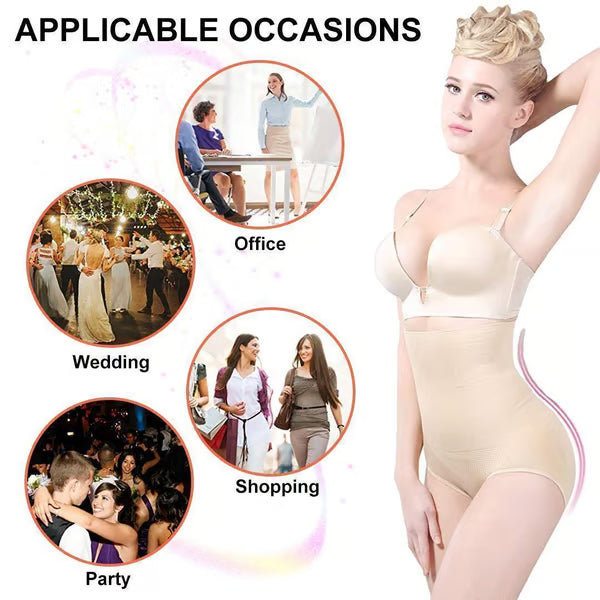 🔥Hot Promation 49% OFF - High Waist Tummy Control Shapewear Panties