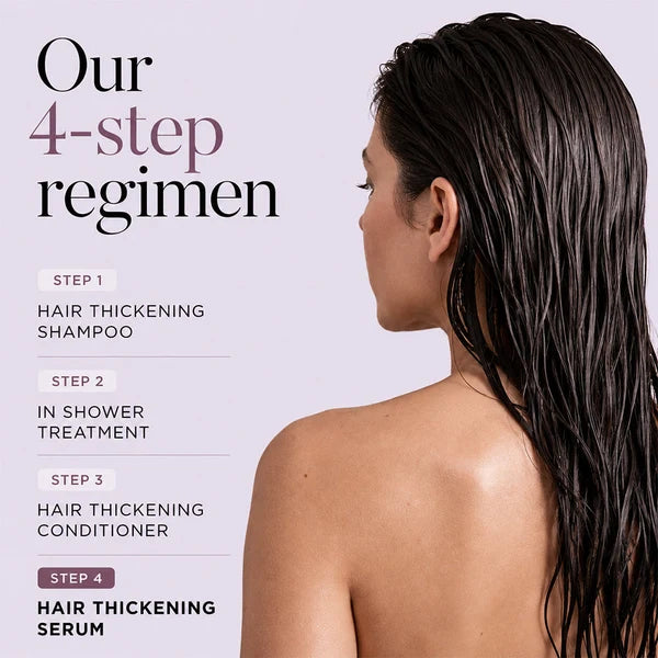 Hair Thickening Roll-On Serum Reduces Hair Shedding / Targets Thinning Areas / Nourishes the Scalp Support fuller, healthier-looking hair every day