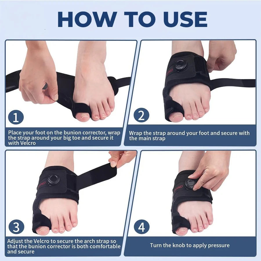 🦶✨  Adjustable Dial Bunion Corrector