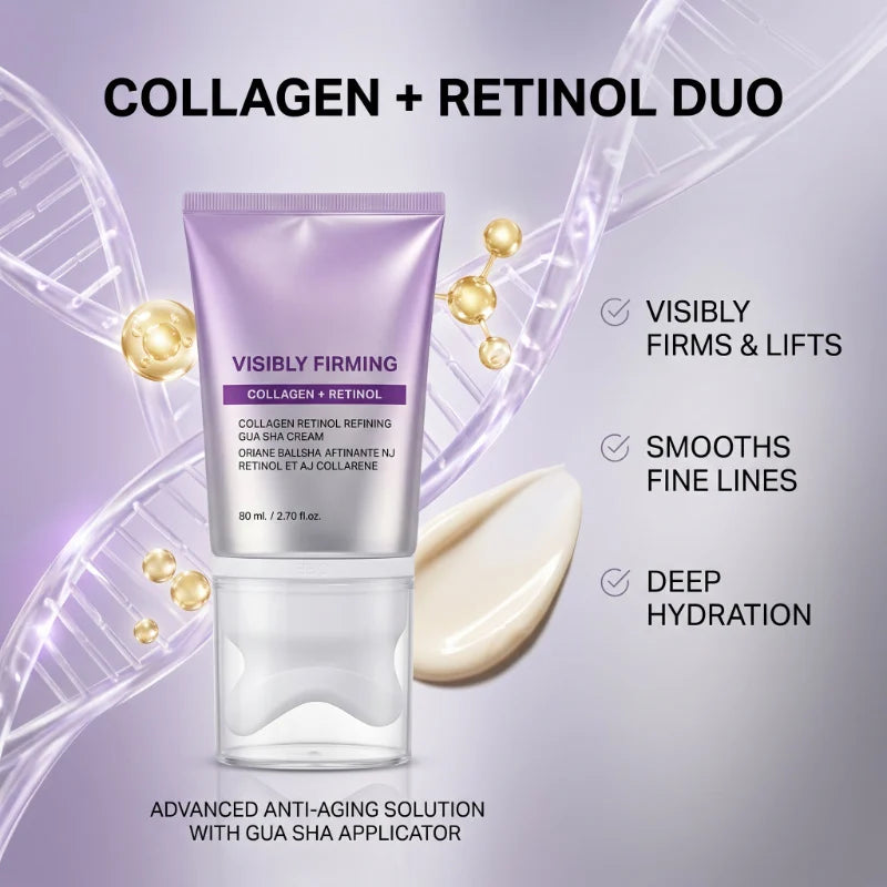 Collagen + Retinol Gua Sha Neck Lifting Cream (2.7 fl oz)