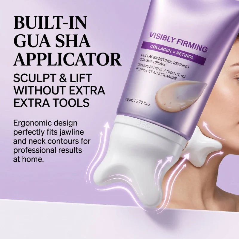 Collagen + Retinol Gua Sha Neck Lifting Cream (2.7 fl oz)